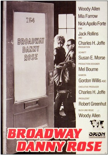 Broadway Danny Rose Movie Poster - 11 x 17 in.