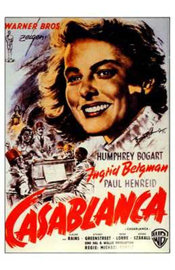 MOV212141 Casablanca Movie Poster - 11 x 17 in -  Posterazzi