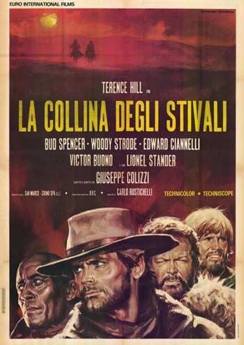 MOV213044 Boot Hill Movie Poster - 11 x 17 in.