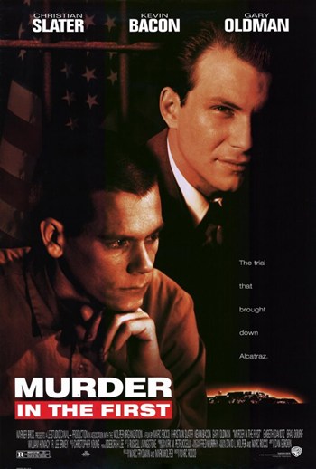 Murder in the First Movie Poster - 11 x 17 in.