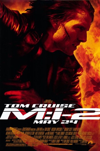 Mission Impossible 2 Movie Poster - 11 x 17 in.