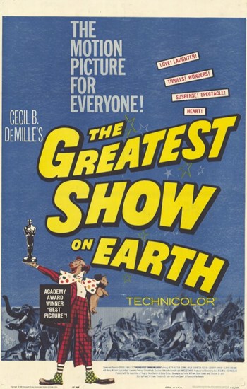 MOV213861 The Greatest Show on Earth Movie Poster - 11 x 17 in -  Posterazzi