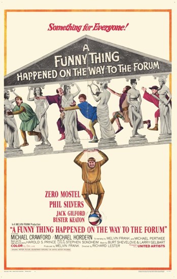 MOV214326 Funny Thing Happened on the Way to the F Movie Poster - 11 x 17 in.