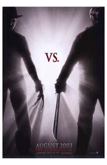 Freddy Vs Jason Movie Poster - 11 x 17 in.