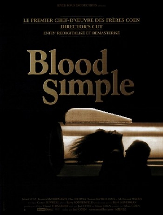 Blood Simple Movie Poster - 11 x 17 in.