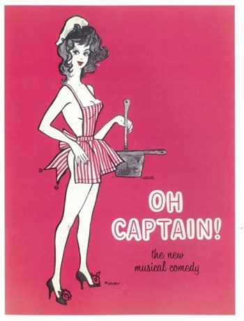 Oh Captain Broadway Movie Poster - 11 x 17 in.