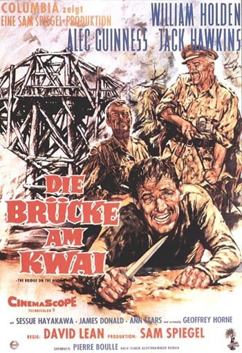 MOV417483 Bridge on the River Kwai Movie Poster - 11 x 17 in.