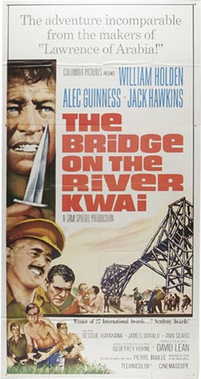 MOV417484 Bridge on the River Kwai Movie Poster - 11 x 17 in.