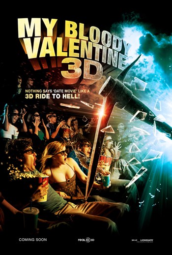 MOV422542 My Bloody Valentine 3D C2009  Style B Movie Poster  11 x 17 in