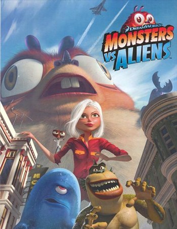 Monsters Vs. Aliens C.2009 Style a Movie Poster - 11 x 17 in.