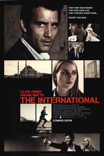 The International C.2009 - Style B Movie Poster