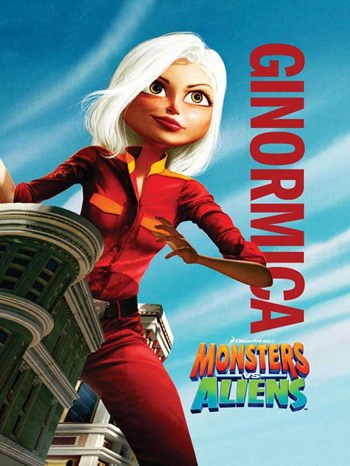 Monsters Vs. Aliens C.2009 - Style D Movie Poster - 11 x 17 in.