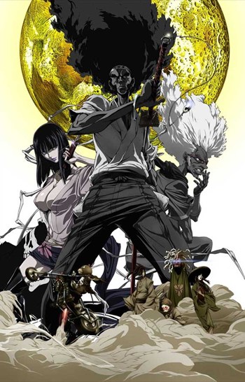 Afro Samurai Resurrection Movie Poster - 11 x 17 in.