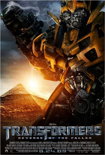 Transformers 2 Revenge of the Fallen  Style F Movie Poster