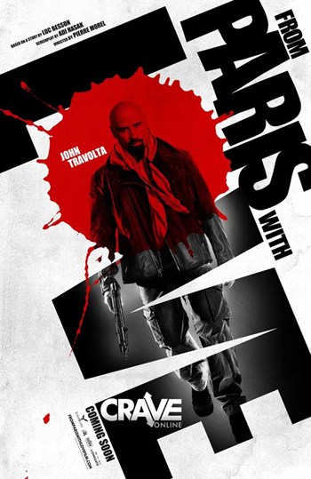 From Paris with Love - Style B Movie Poster