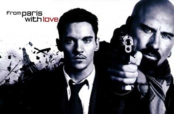 From Paris with Love - Style D Movie Poster