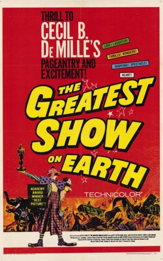 MOV215624 The Greatest Show on Earth Movie Poster - 11 x 17 in -  Posterazzi