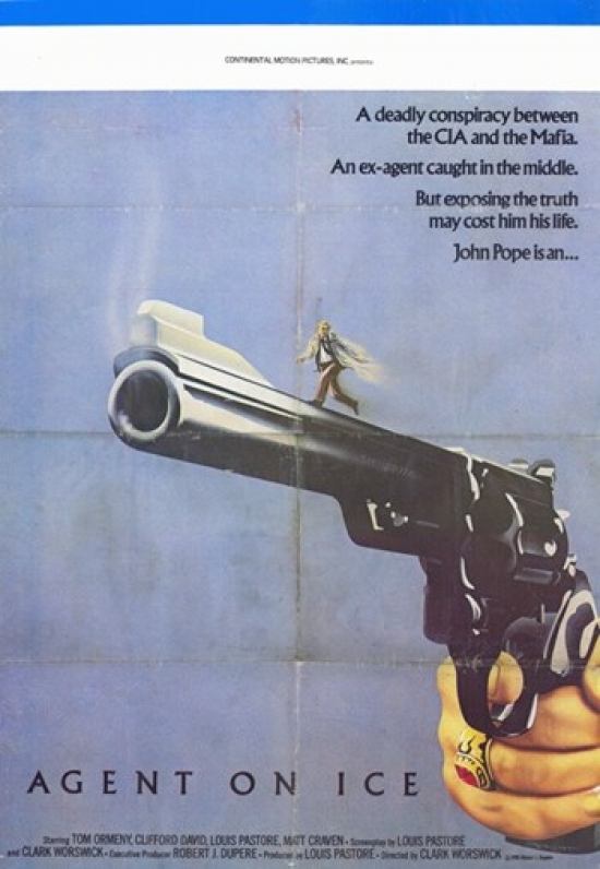 Agent on Ice Movie Poster - 11 x 17 in.