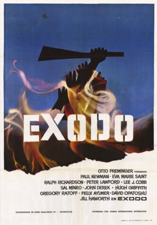 Exodus Movie Poster - 11 x 17 in.