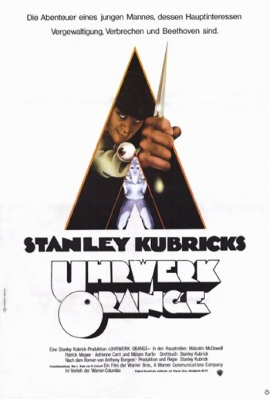 MOV220573 A Clockwork Orange Movie Poster - 11 x 17 in.