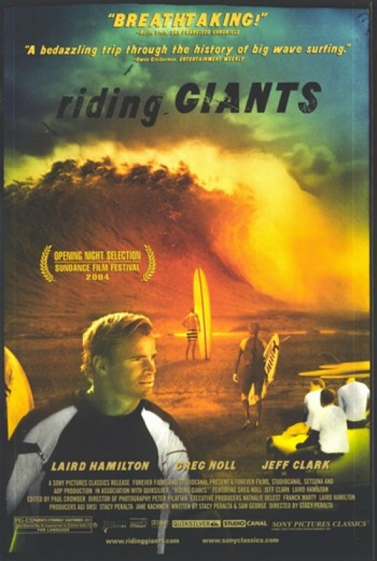 Riding Giants Movie Poster - 11 x 17 in.