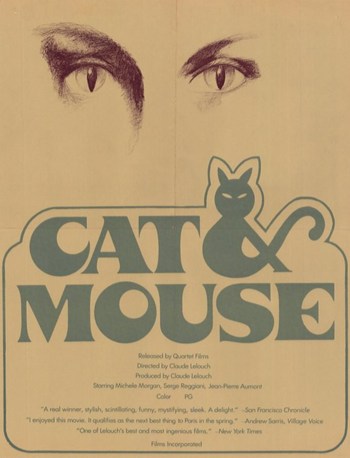 Cat & Mouse Movie Poster - 11 x 17 in.