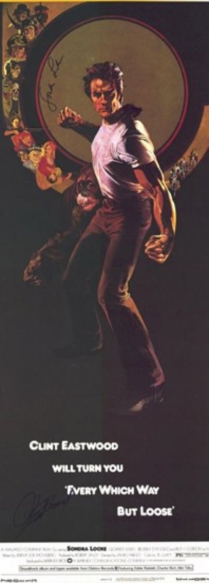 Every Which Way But Loose Movie Poster - 11 x 17 in.