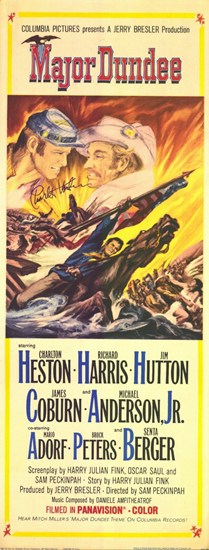 Major Dundee Movie Poster - 11 x 17 in.