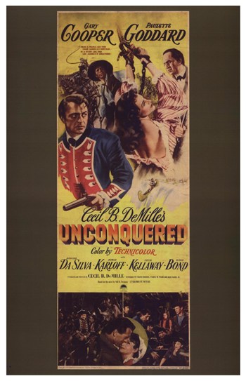 Unconquered Movie Poster - 11 x 17 in.