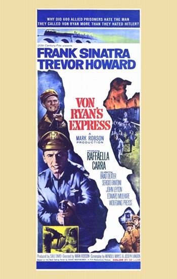 Von Ryans Express Movie Poster - 11 x 17 in.