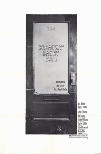Broadway Danny Rose Movie Poster - 11 x 17 in.