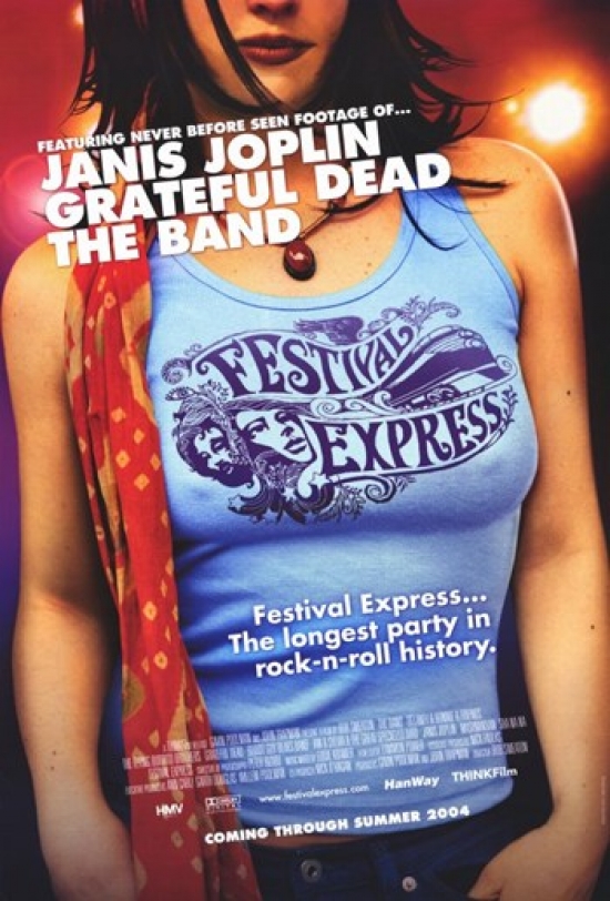 Festival Express Movie Poster - 11 x 17 in.