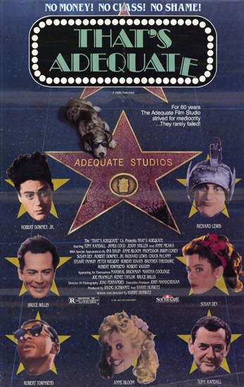 Thats Adequate Movie Poster - 11 x 17 in.