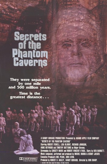 Secrets of the Phantom Caverns Movie Poster - 11 x 17 in.