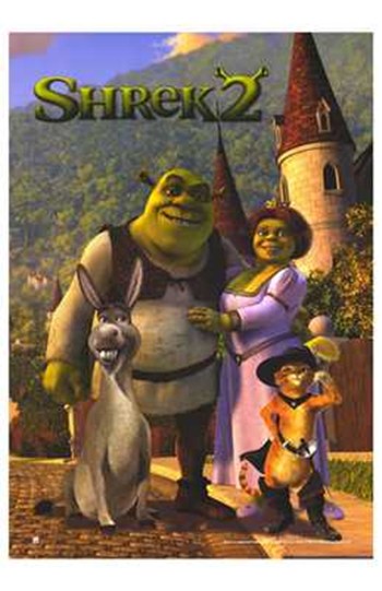 Shrek 2 Movie Poster - 11 x 17 in.