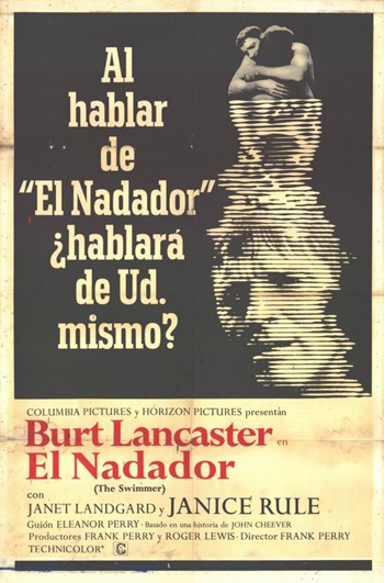 The Swimmer Movie Poster - 11 x 17 in.