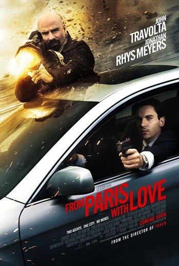 From Paris with Love - Style F Movie Poster