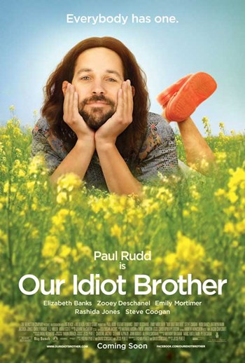 Our Idiot Brother Movie Poster  11 x 17 in