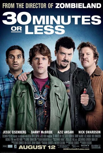 30 Minutes or Less Movie Poster  11 x 17 in