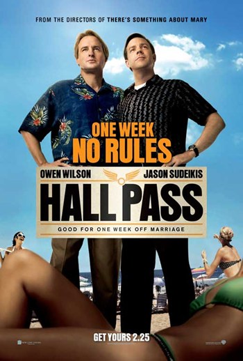 MOVAB75533 Hall Pass Movie Poster - 11 x 17 in.