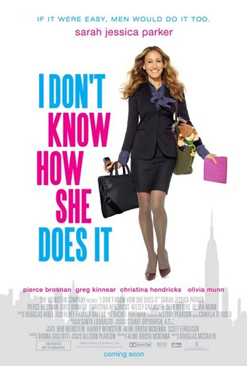 MOVAB81014 I Dont Know How She Does It Movie Poster - 11 x 17 in.