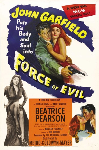 Force of Evil Movie Poster - 11 x 17 in.