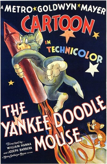 The Yankee Doodle Mouse Movie Poster - 11 x 17 in.