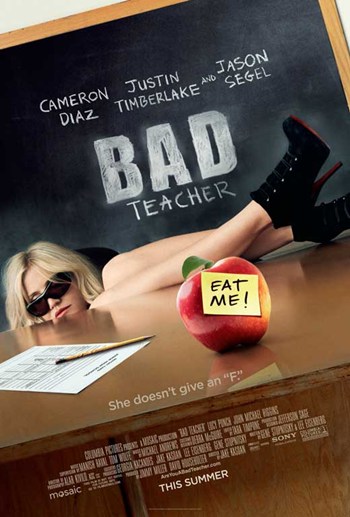 MOVCB00283 Bad Teacher Movie Poster  11 x 17 in