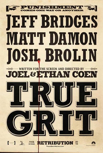 MOVEB08021 True Grit Movie Poster - 11 x 17 in.