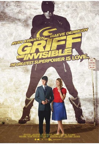 MOVEB34121 Griff the Invisible Movie Poster - 11 x 17 in.