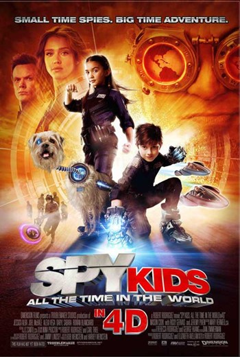 MOVEB62604 Spy Kids 4 All the Time in the World Movie Poster  11 x 17 in