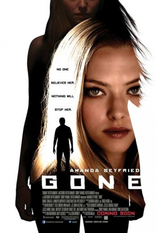 MOVEB66394 Gone Movie Poster - 11 x 17 in.
