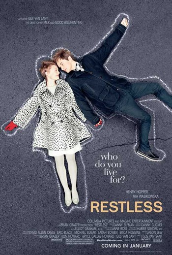 MOVEB69021 Restless Movie Poster - 11 x 17 in.