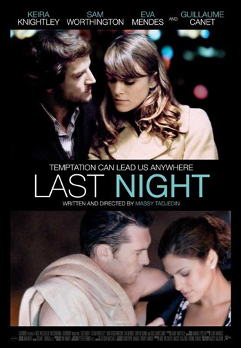 MOVGB98743 Last Night Movie Poster - 11 x 17 in.